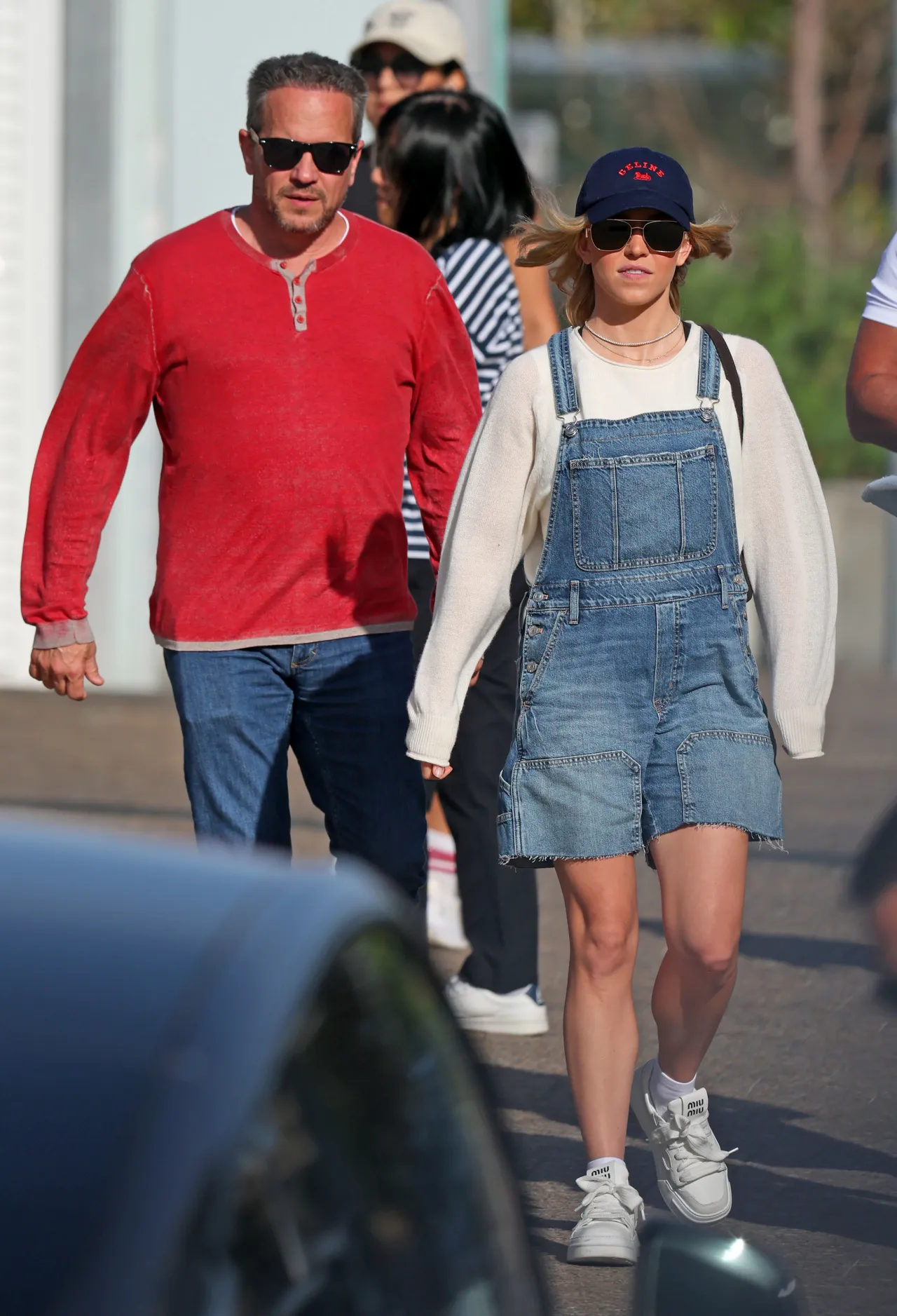 Sydney Sweeney in Denim Overalls Sydney May 2026