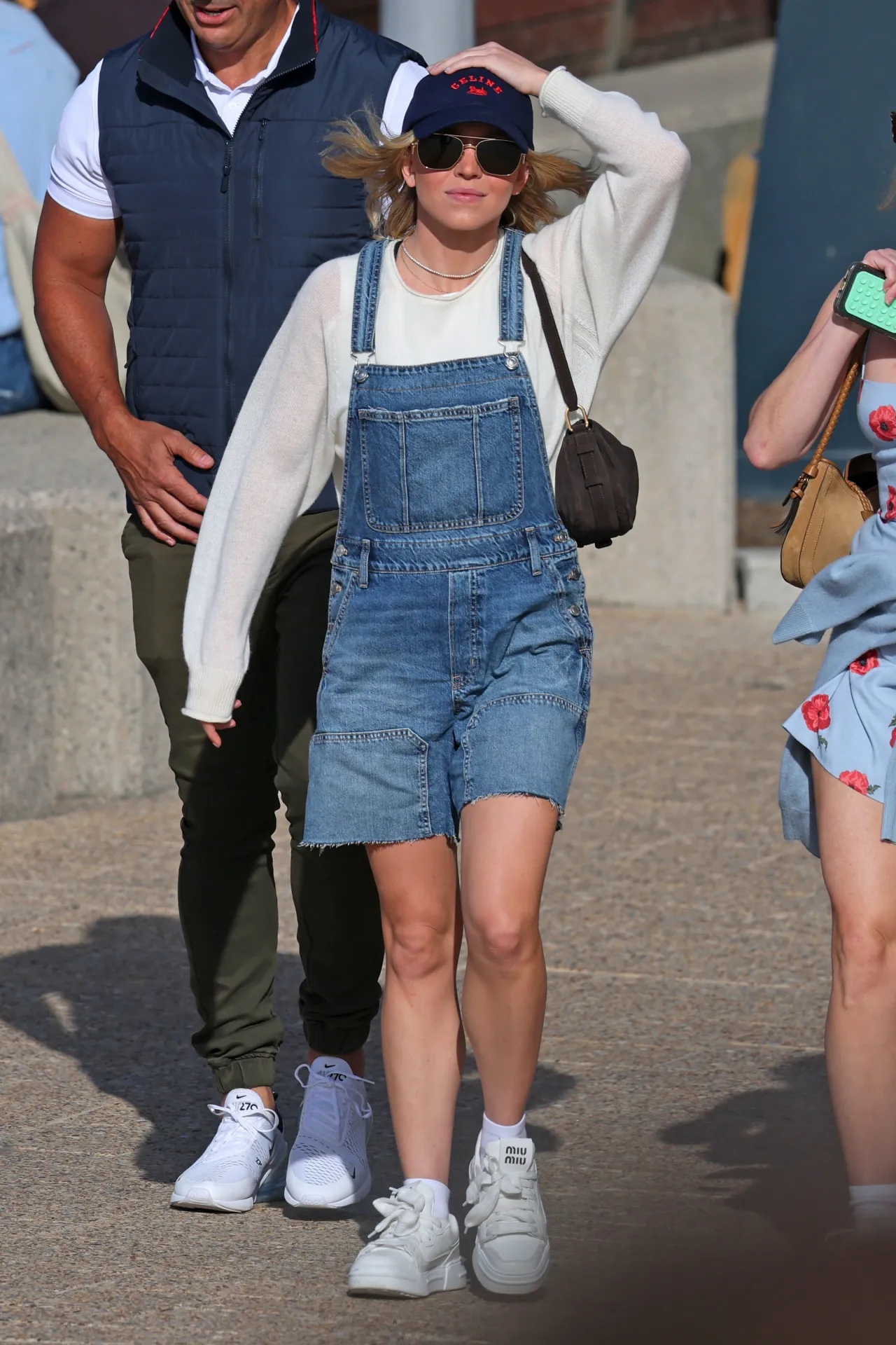 Sydney Sweeney in Denim Overalls Sydney May 2026