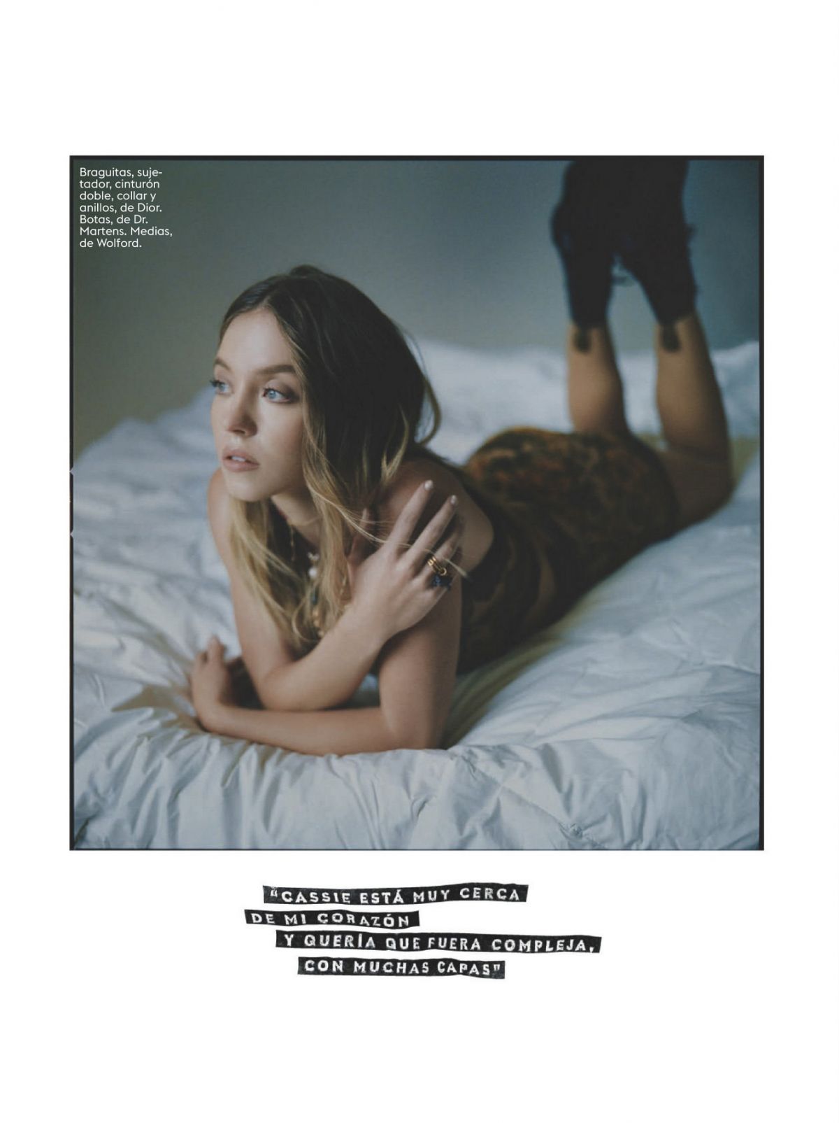 SYDNEY SWEENEY in Glamour Magazine, Spain April/May 2021 (1200×1605)
