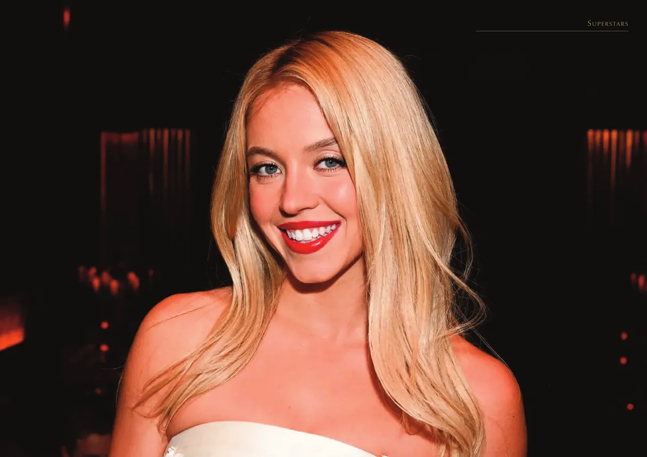 Sydney Sweeney in Olive Utility and Leather Gloves for First Class June 2026