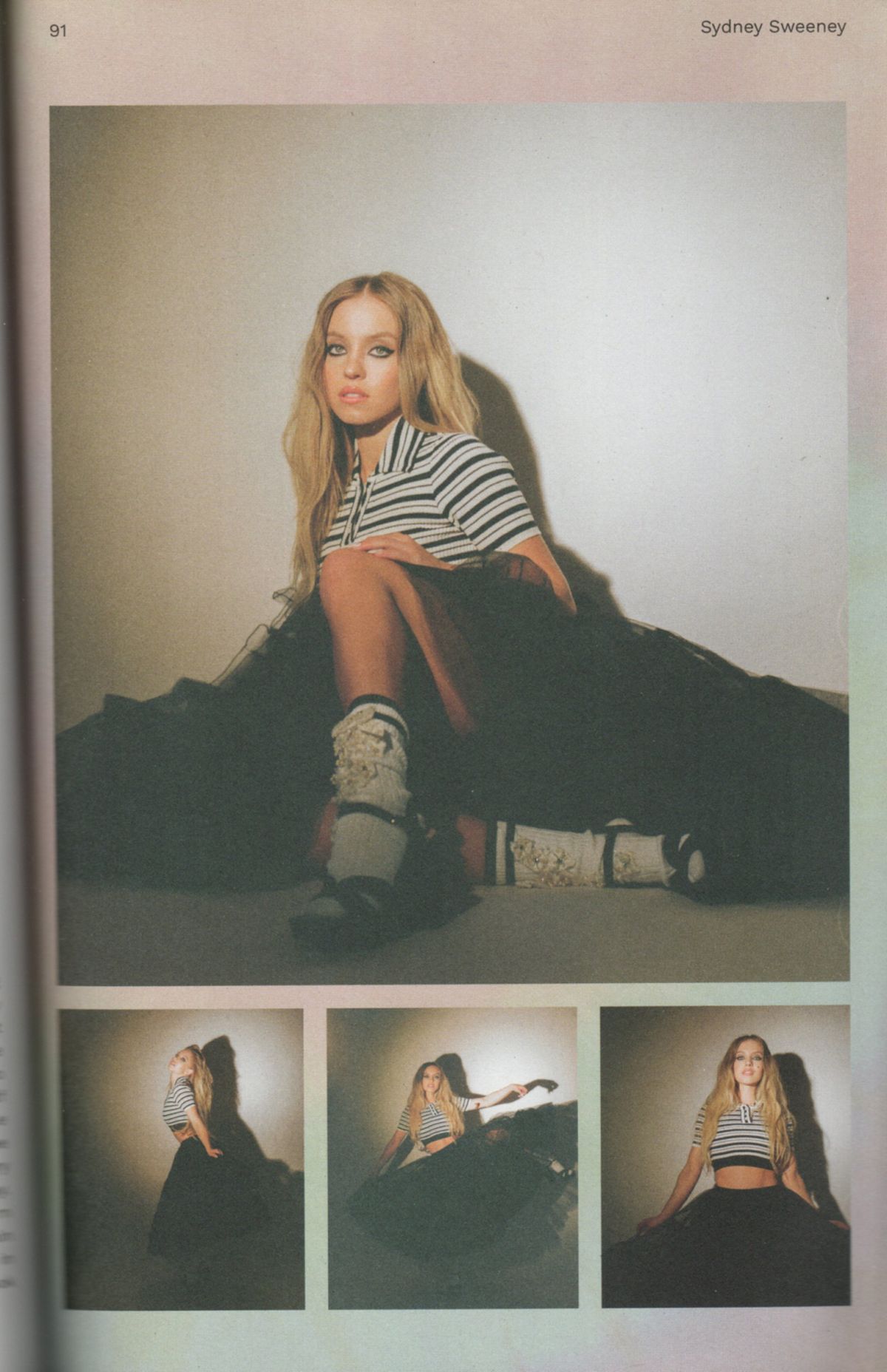 SYDNEY SWEENEY in Tmrw Magazine, Vol. 39 – 2021 (1200×1856)