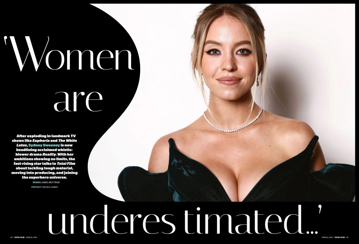 SYDNEY SWEENEY in Total Film – Annual 2024 (1200×818)