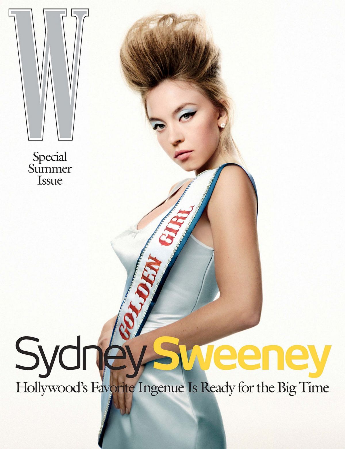 SYDNEY SWEENEY in W Magazine Special Summer Issue, June 2025 (1200×1559)