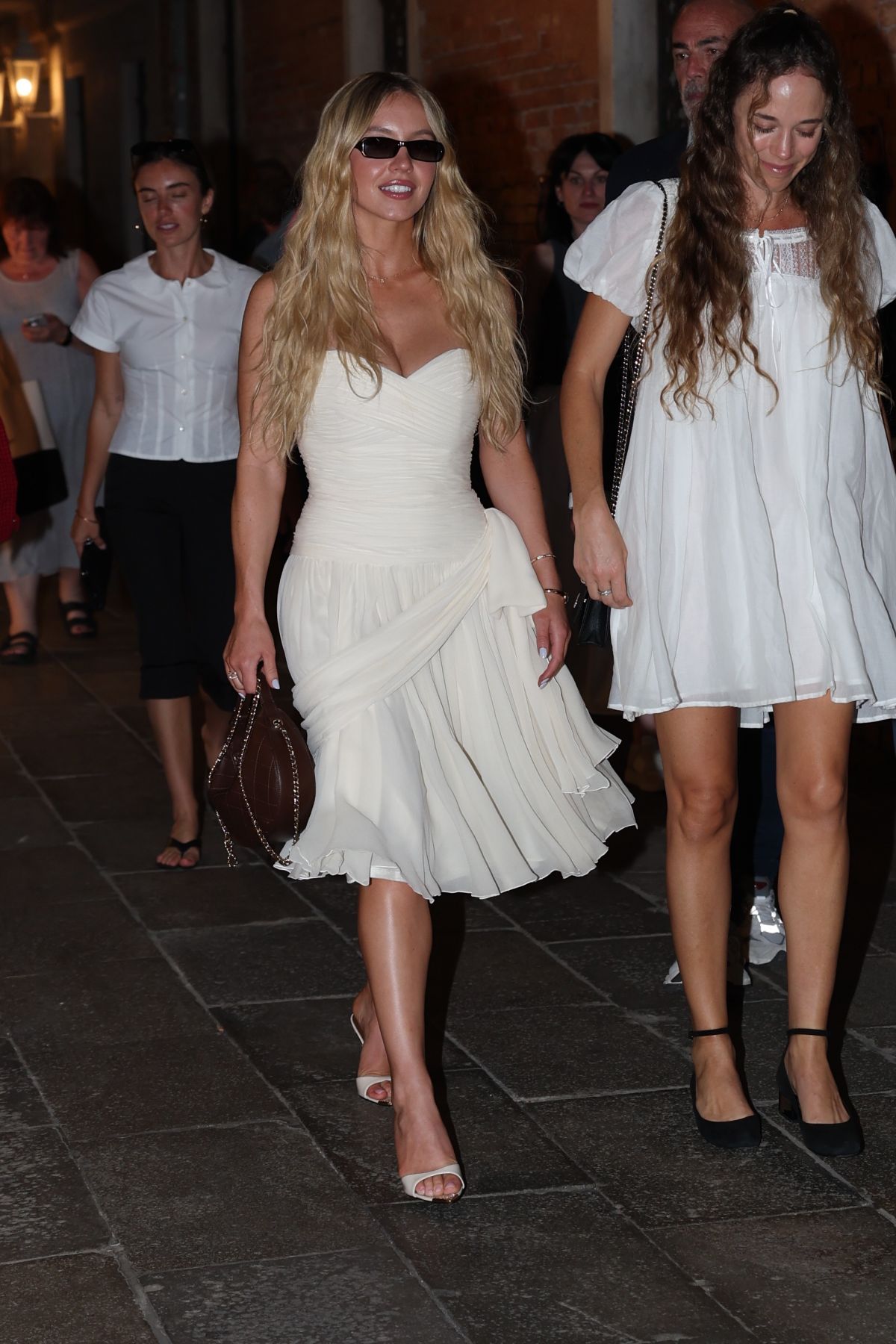 Sydney Sweeney Night Out at Harry S Bar During