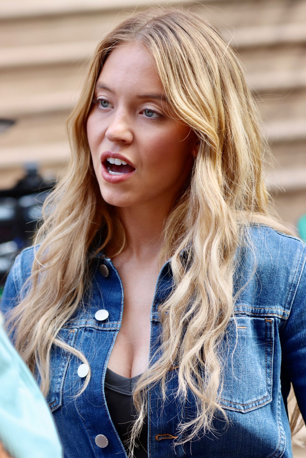 Sydney Sweeney on the Set of the Housemaid S Secre