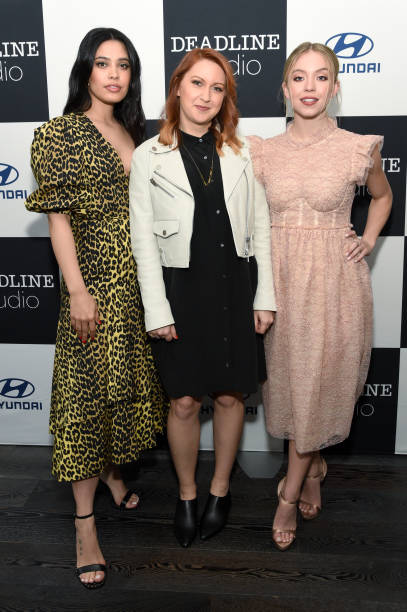 Otmara Marrero, Lara Jean Gallagher and Sydney Sweeney