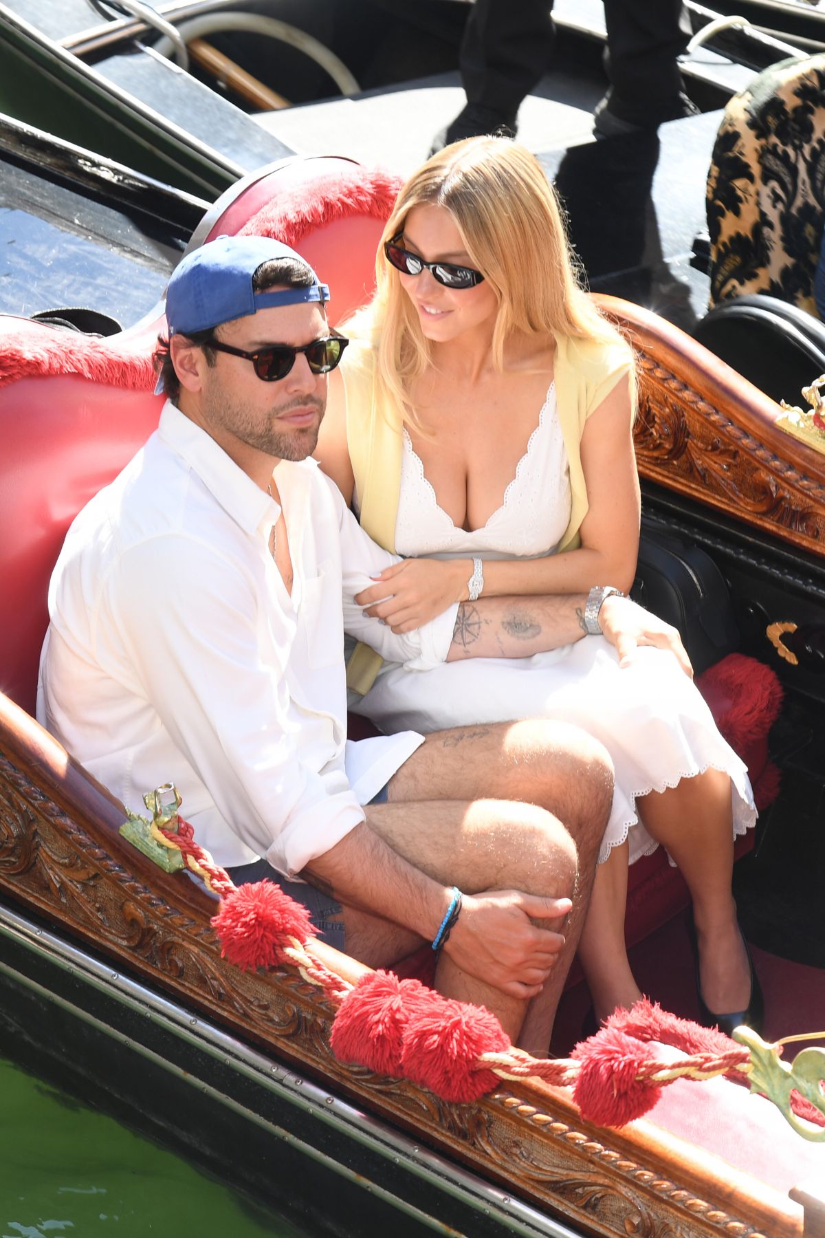 Sydney Sweeney Out for a Gondola Ride in Venice