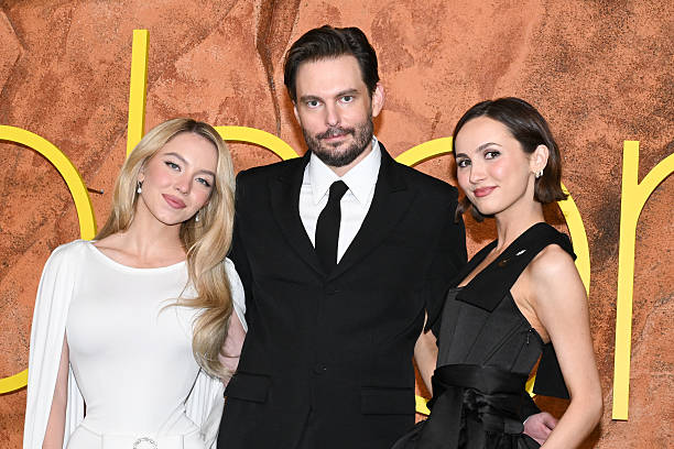 Sydney Sweeney, Sam Levinson and Maude Apatow at HBO's "Euphoria" Season 3 Premiere held at TCL Chinese Theatre on Ap...