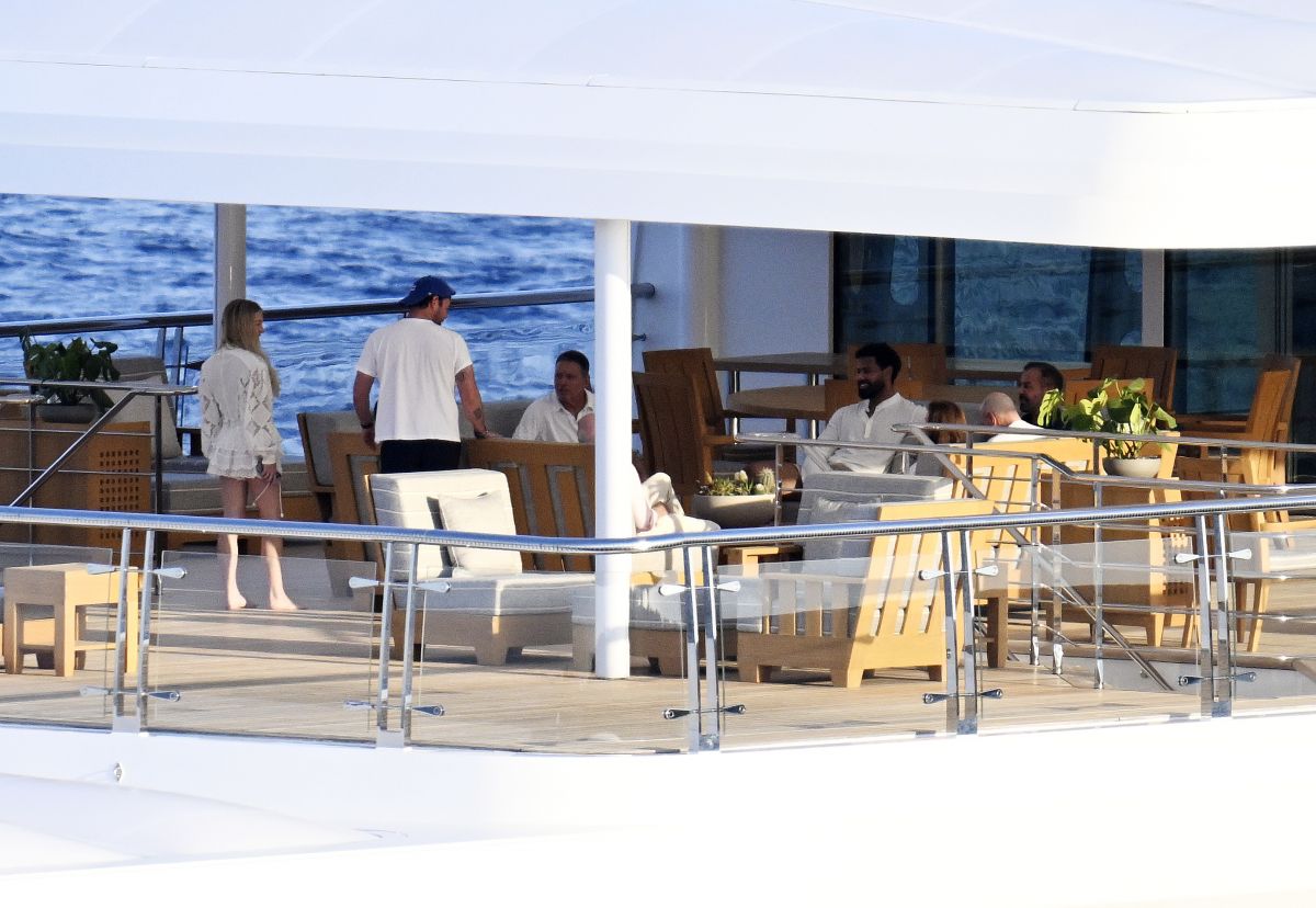 Sydney Sweeney Spotted on a Yacht in Mallorca