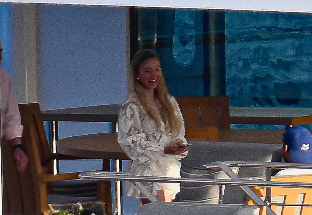 Sydney Sweeney Spotted on a Yacht in Mallorca