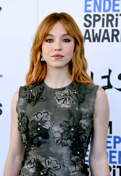 Sydeny Sweeney attends the 2022 Film Independent Spirit Awards on March 06, 2022 in Santa Monica, California.