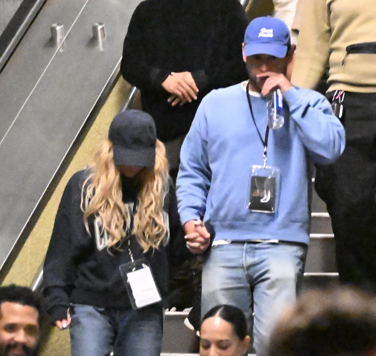 Sydney Sweeney Wears a Varsity Sweatshirt and Bagg