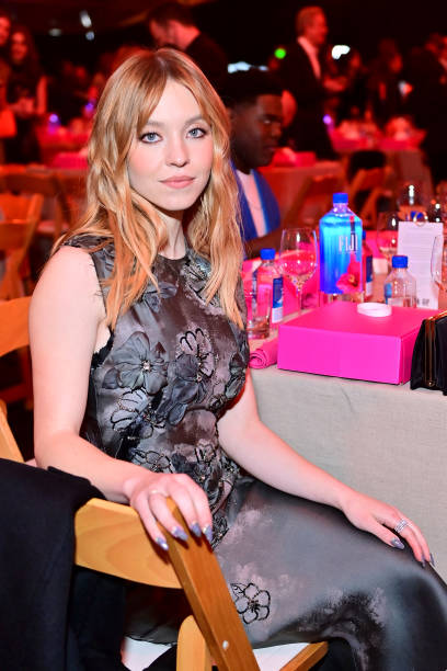 Sydney Sweeney with FIJI Water at the 2022 Film Independent Spirit Awards on March 06, 2022 in Santa Monica, California.